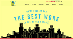 Desktop Screenshot of mobile-webaward.org